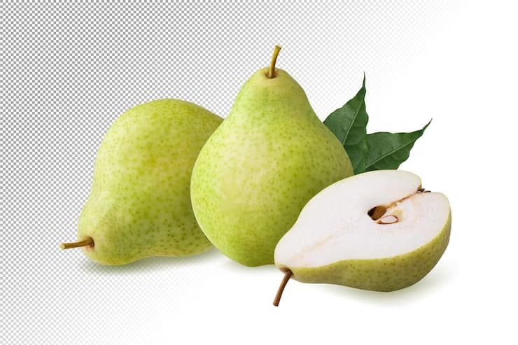 white pears